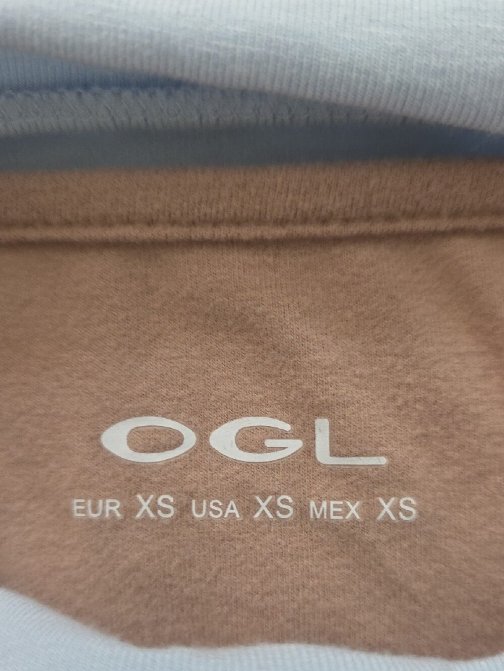 OGL Pale Blue Long Sleeve Women's Top - Picture 4 of 5